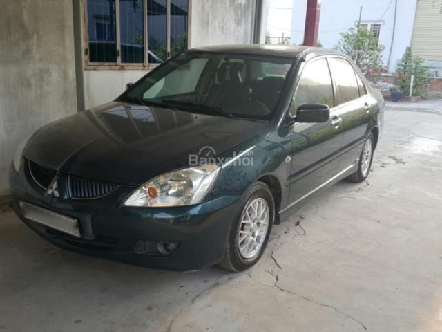 Bán xe Mitsubishi Lancer Gala 1.6 2003 màu xanh, xe còn zin nhà sài kỹ giá 220 triệu