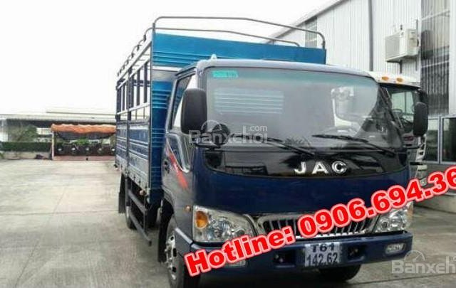 Bán xe JAC 4.9 tấn thùng 4m3, trả góp uy tín Kiên Giang0