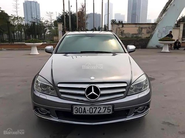 Bán Mercedes C230 sản xuất 2009, màu xám, giá chỉ 462 triệu