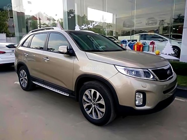 Bán xe Kia Sorento DATH năm 2018, màu vàng, giá chỉ 949 triệu