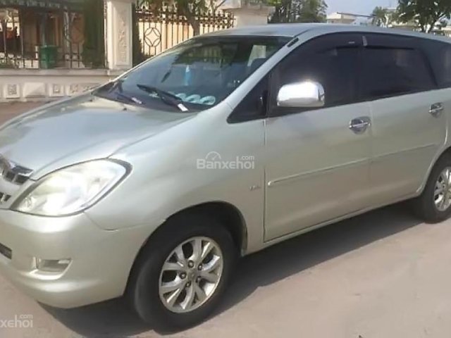 Bán Toyota Innova G sản xuất 2007, màu bạc, 328tr