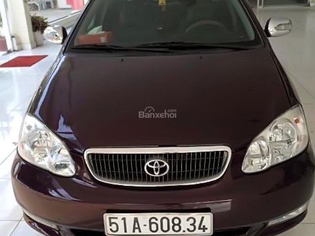 Cần bán xe Toyota Corolla altis 1.8G MT năm sản xuất 2003, màu đỏ, giá tốt