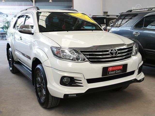 Bán Fortuner TRD số tự động thể thao 2016 xe đi 21.000km bao test hãng, hỗ trợ vay 75%