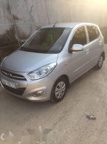 Bán ô tô Hyundai i10 sản xuất năm 2013, màu bạc, xe nhập, giá chỉ 225 triệu