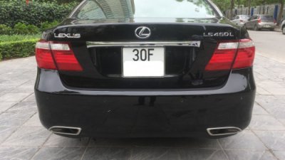 Cần bán xe Lexus LS 4.6 AT 2007, màu đen, nhập khẩu nguyên chiếc