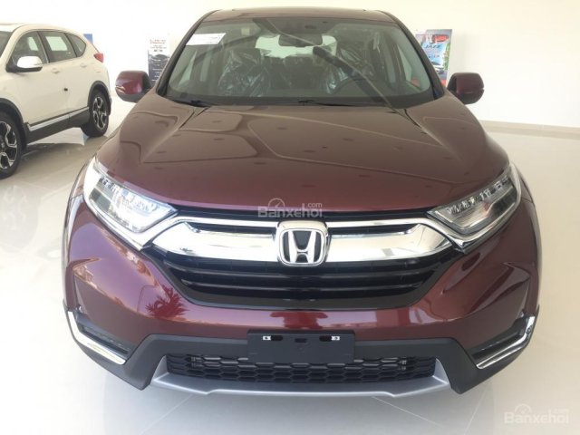 Bán Honda CR V sản xuất 2018, đủ màu giao xe sớm, hỗ trợ ngân hàng lên đến 80%