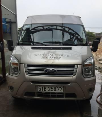 Bán xe Ford Transit MiD đời 2013, màu hồng phấn