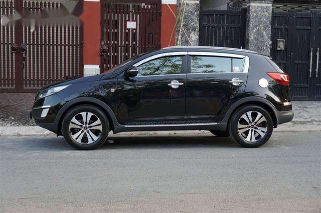 Bán Kia Sportage sản xuất năm 2011, màu đen, xe nhập