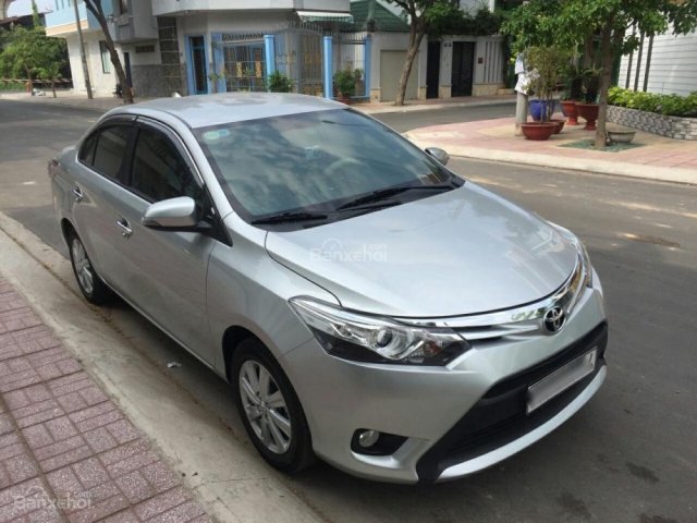 Bán Toyota Vios G sản xuất năm 2016, màu bạc