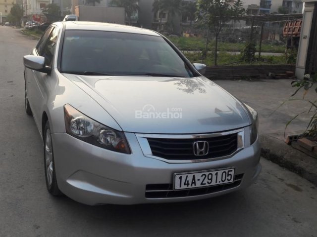 Bán Honda Accord 2.4 đời 2008, màu bạc, nhập khẩu