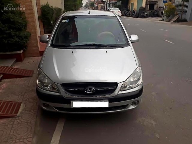 Bán Hyundai Getz đời 2010, màu bạc, xe nhập, giá tốt