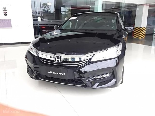 Bán ô tô Honda Accord sản xuất 2018, màu đen, xe nhập