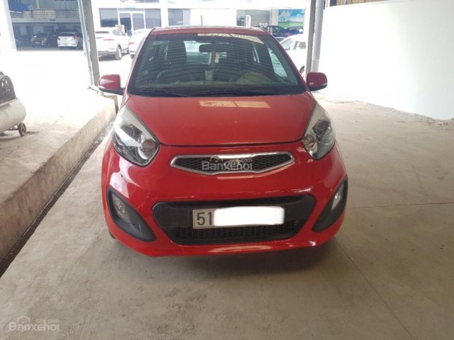 Bán Kia Picanto 1.25AT 2012, màu đỏ, biển TP, giá thương lượng, hổ trợ góp