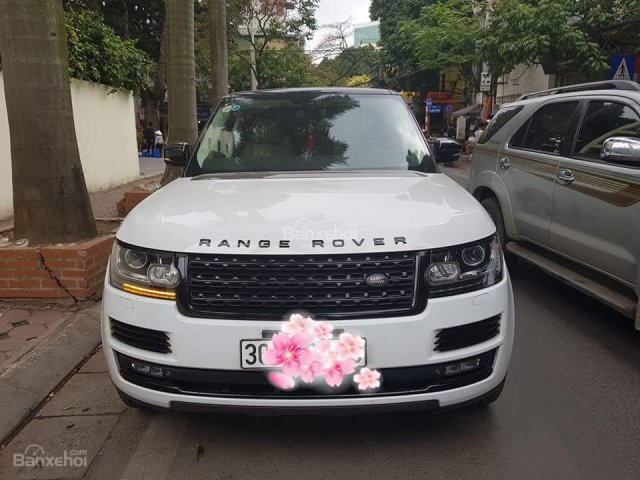 Bán LandRover Range Rover L WB đời 2014, màu trắng, nhập khẩu 