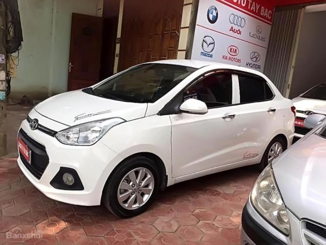 Bán Hyundai Grand i10 1.2 MT sản xuất 2016, màu trắng, nhập khẩu giá cạnh tranh