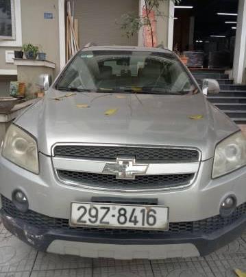 Bán Chevrolet Captiva LTZ 2007, màu bạc  