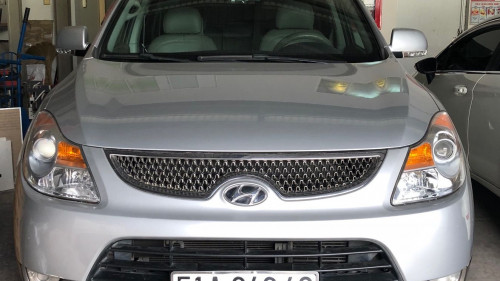 Bán xe Hyundai Veracruz 3.8 AT đời 2007, màu bạc, xe nhập