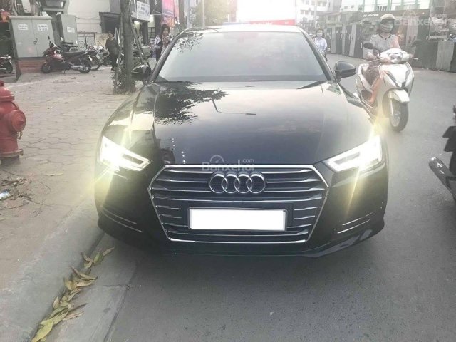 Bán Audi A4 siêu lướt model 2017, màu đen, nhập khẩu