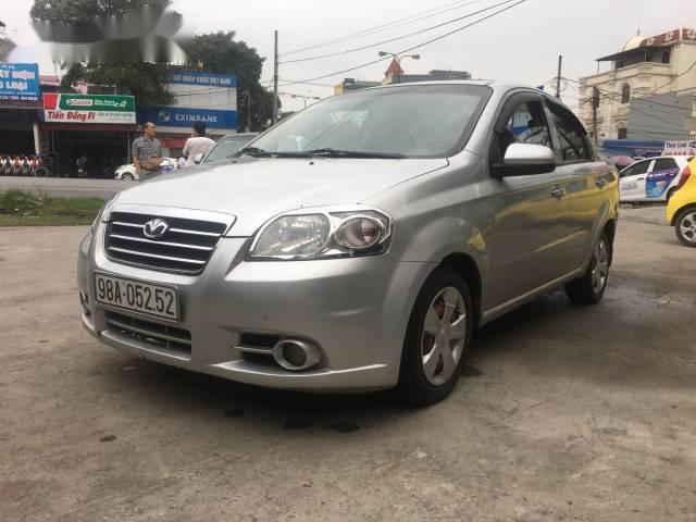 Bán Daewoo Gentra MT đời 2009, màu bạc, 169 triệu