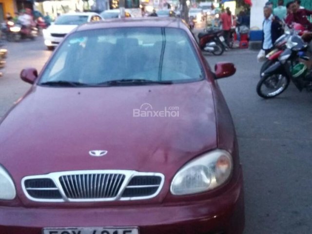 Cần bán lại xe Daewoo Lanos đời 2005, màu đỏ, nhập khẩu