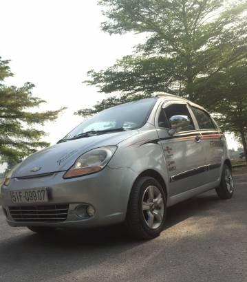 Bán xe Chevrolet Spark đời 2009, màu bạc 