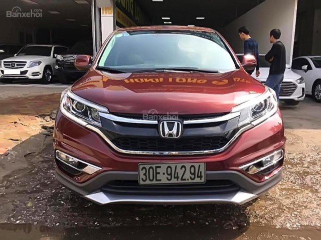 Bán Honda CR V 2.4AT năm sản xuất 2017, màu đỏ, giá chỉ 998 triệu