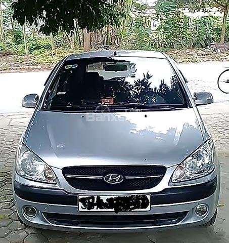 Bán Hyundai Getz sản xuất năm 2010, màu bạc, nhập khẩu, 235 triệu