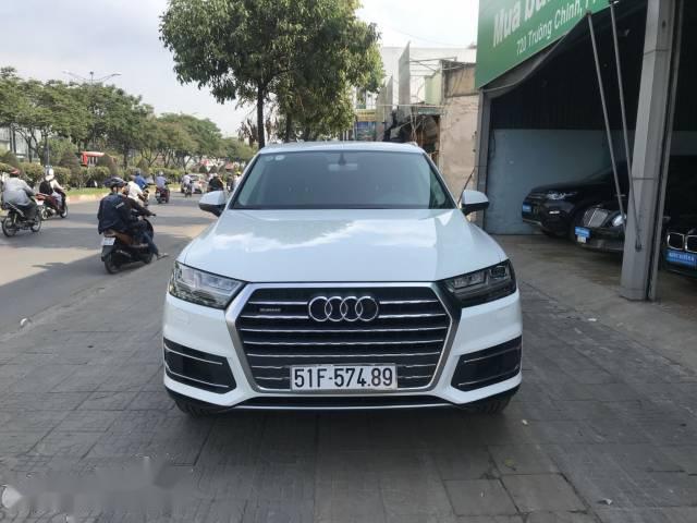 Bán Audi Q7 2.0L năm 2015, màu trắng, nhập khẩu