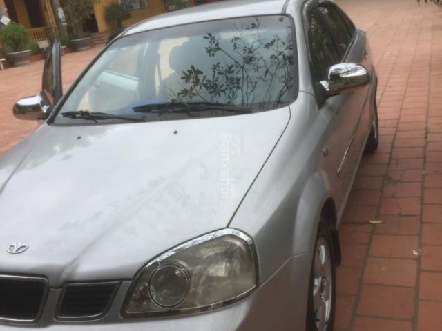 Cần bán Daewoo Lacetti Ex sản xuất năm 2004, màu bạc