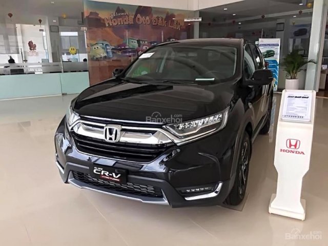 Bán Honda CR V L sản xuất năm 2018, màu đen, nhập khẩu nguyên chiếc