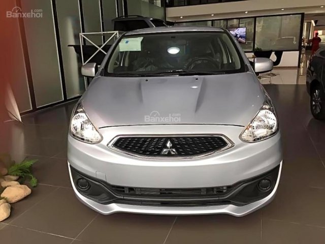 Cần bán xe Mitsubishi Mirage MT năm 2017, màu bạc, nhập khẩu nguyên chiếc