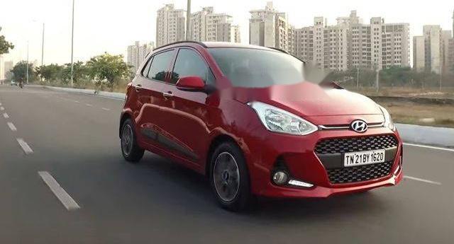 Cần bán Hyundai Grand i10 đời 2018, màu đỏ, 380tr