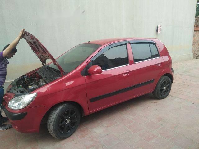 Cần bán gấp Hyundai Getz năm sản xuất 2008, màu đỏ giá cạnh tranh