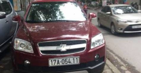 Bán ô tô Chevrolet Captiva 2008, màu đỏ