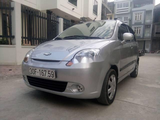 Bán ô tô Chevrolet Spark đời 2009, màu bạc đẹp như mới, giá 129tr