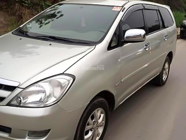 Bán ô tô Toyota Innova G đời 2007, màu bạc, giá chỉ 382 triệu