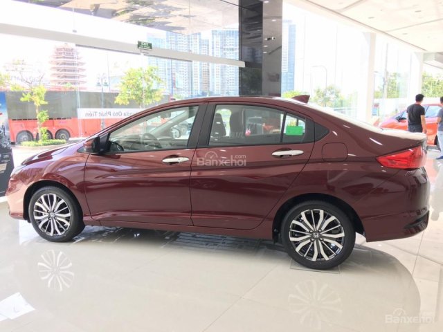 Bán xe Honda City Top sản xuất năm 2018, màu đỏ