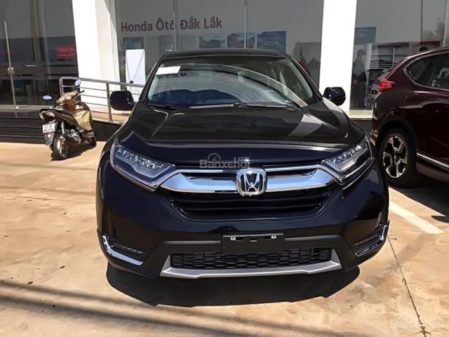 Bán Honda CR V G đời 2018, màu đen, xe nhập