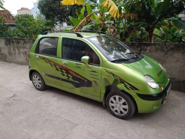 Cần bán xe Daewoo Matiz SE đời 2006, màu xanh, giá 80tr