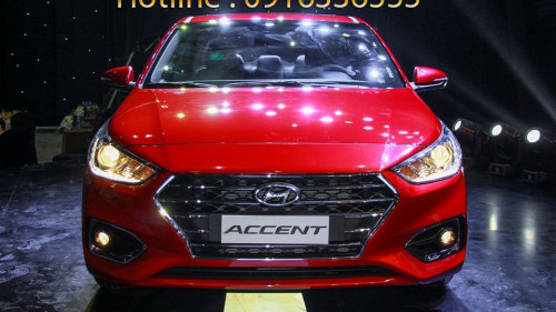 Bán ô tô Hyundai Accent 1.4 MT đời 2018, màu đỏ