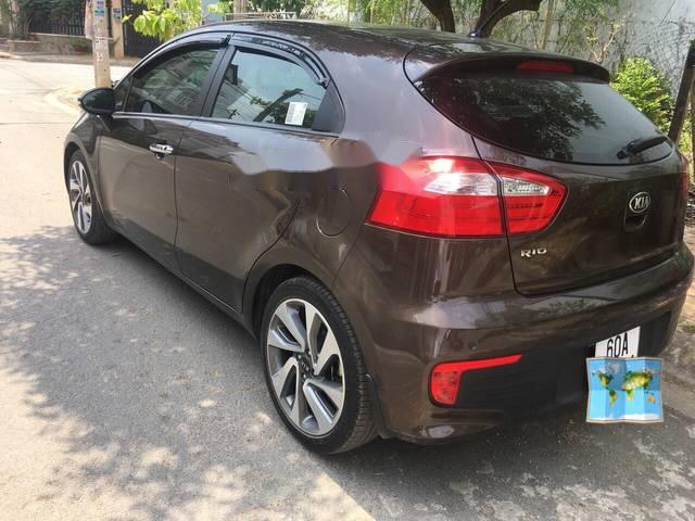 Bán xe Kia Rio 2015, màu nâu, giá 500tr