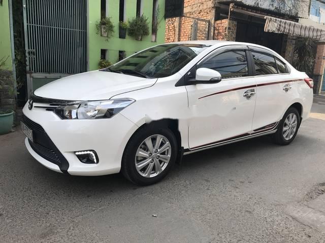 Bán Toyota Vios đời 2016, màu trắng như mới, giá chỉ 495 triệu