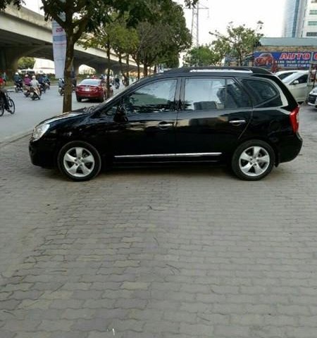 Bán xe Kia Carens đời 2009, màu đen, nhập khẩu, xe gia đình