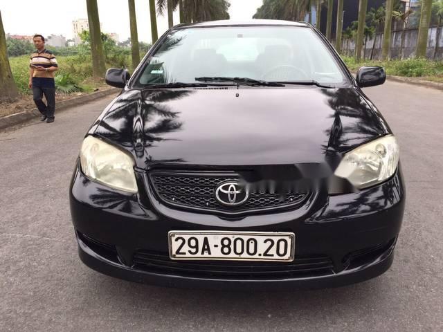 Bán xe Toyota Vios đời 2005, màu đen, giá 165tr