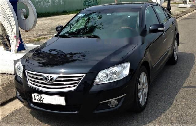 Bán Toyota Camry 3.5Q đời 2007, màu đen, nhập khẩu, 588tr