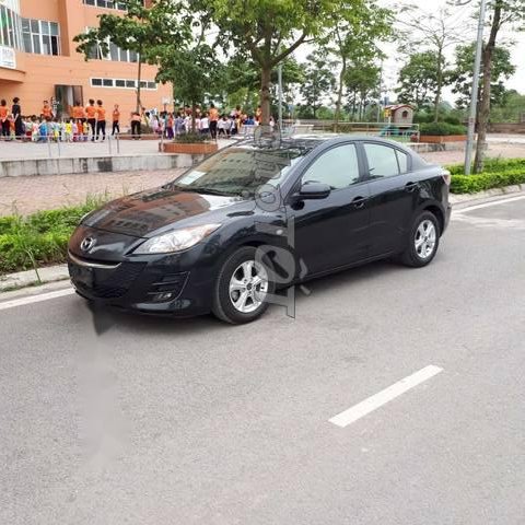 Bán xe Mazda 3 sản xuất 2009, màu đen, nhập khẩu số tự động, giá chỉ 395 triệu