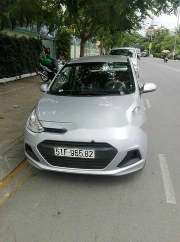 Cần bán lại xe Hyundai Grand i10 năm 2016, màu bạc, nhập khẩu