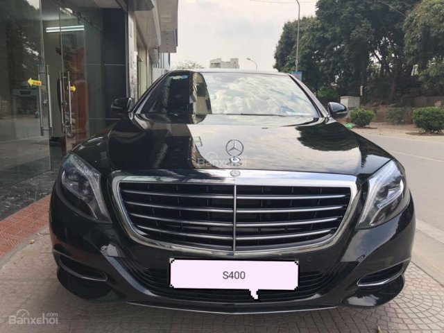 Bán Mercedes S400 sx 2015 màu đen nội thất nâu