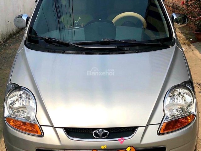 Cần bán gấp Chevrolet Spark Super đời 2009, màu bạc nhập khẩu nguyên chiếc