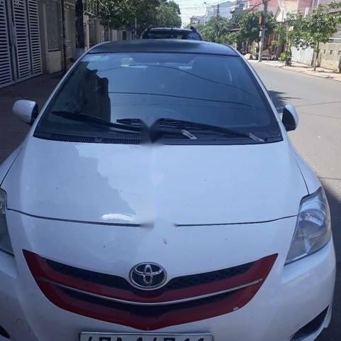 Bán ô tô Toyota Vios sản xuất 2008, màu trắng xe gia đình giá cạnh tranh